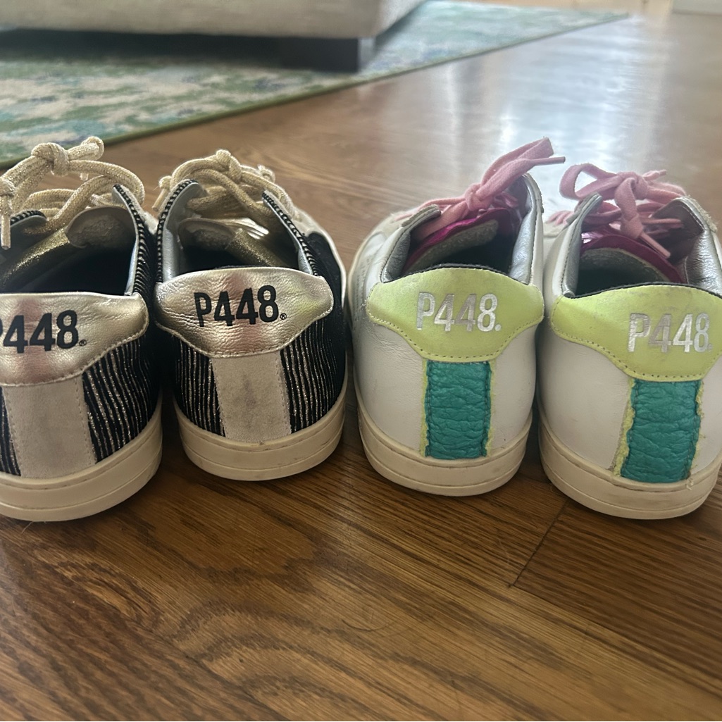 P448 Womens Sneakers Size 37 Like Brand New 50 Each